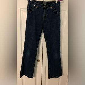 COSJEANS Dark Blue Women's Flared Jeans EUC
32x29 Size 6